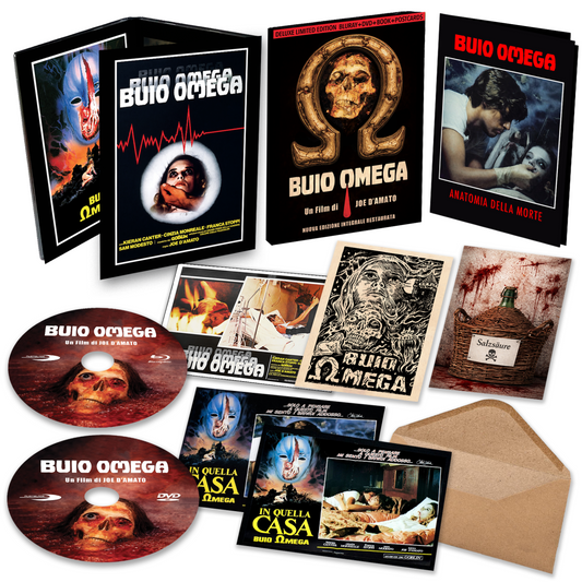 BUIO OMEGA – DELUXE LIMITED BOX BLURAY + DVD + BOOK + POSTCARDS
