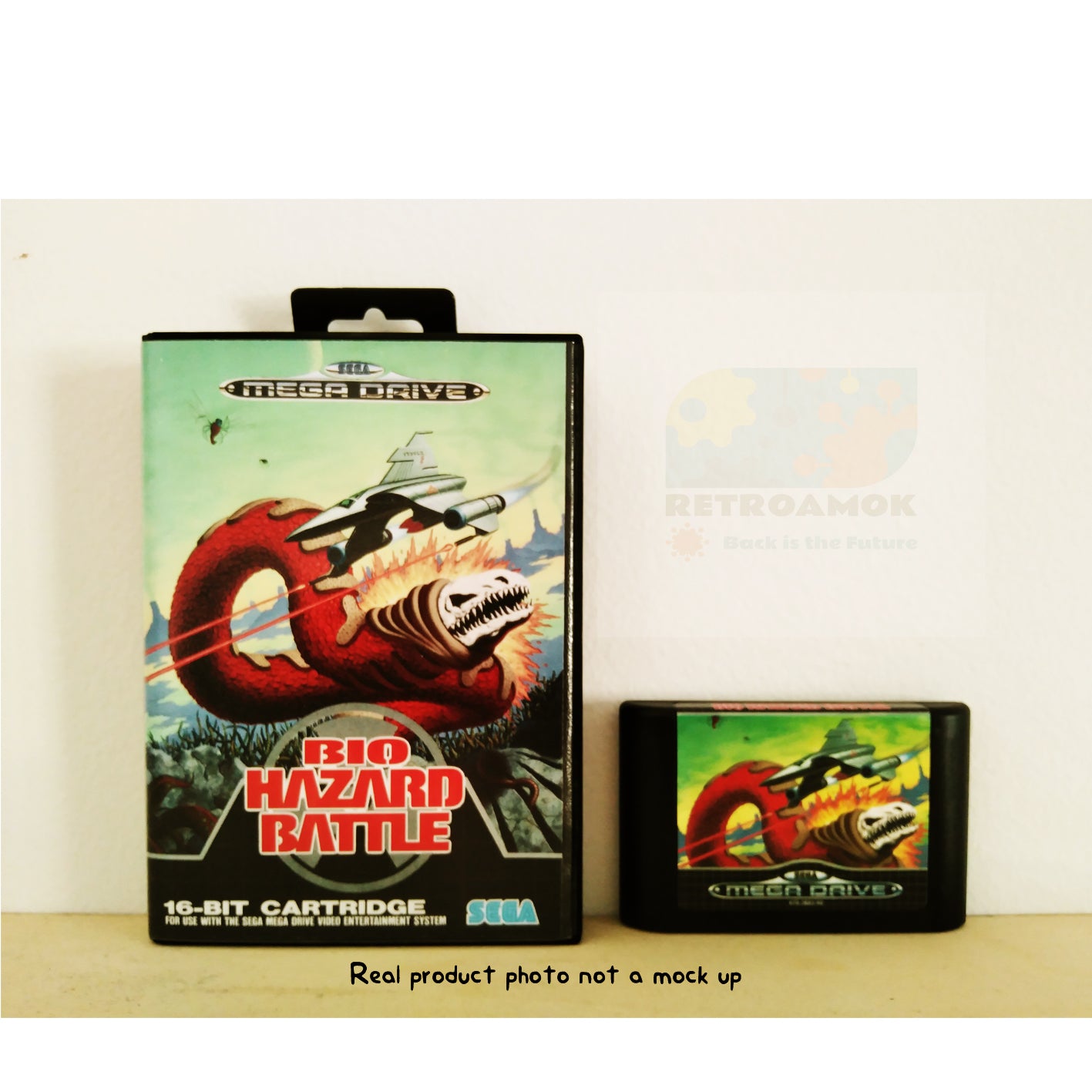 Bio-Hazard Battle (Sega Mega Drive 2, 1992, Boxed, PAL)