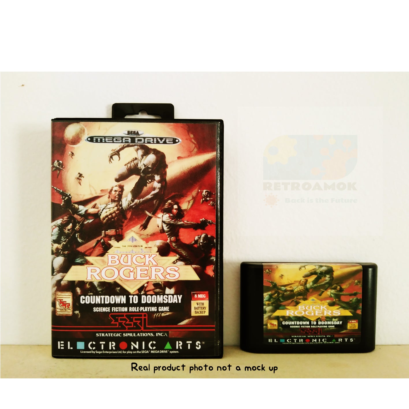 Buck Rogers (Sega Mega Drive 2, 1989, Boxed, PAL)