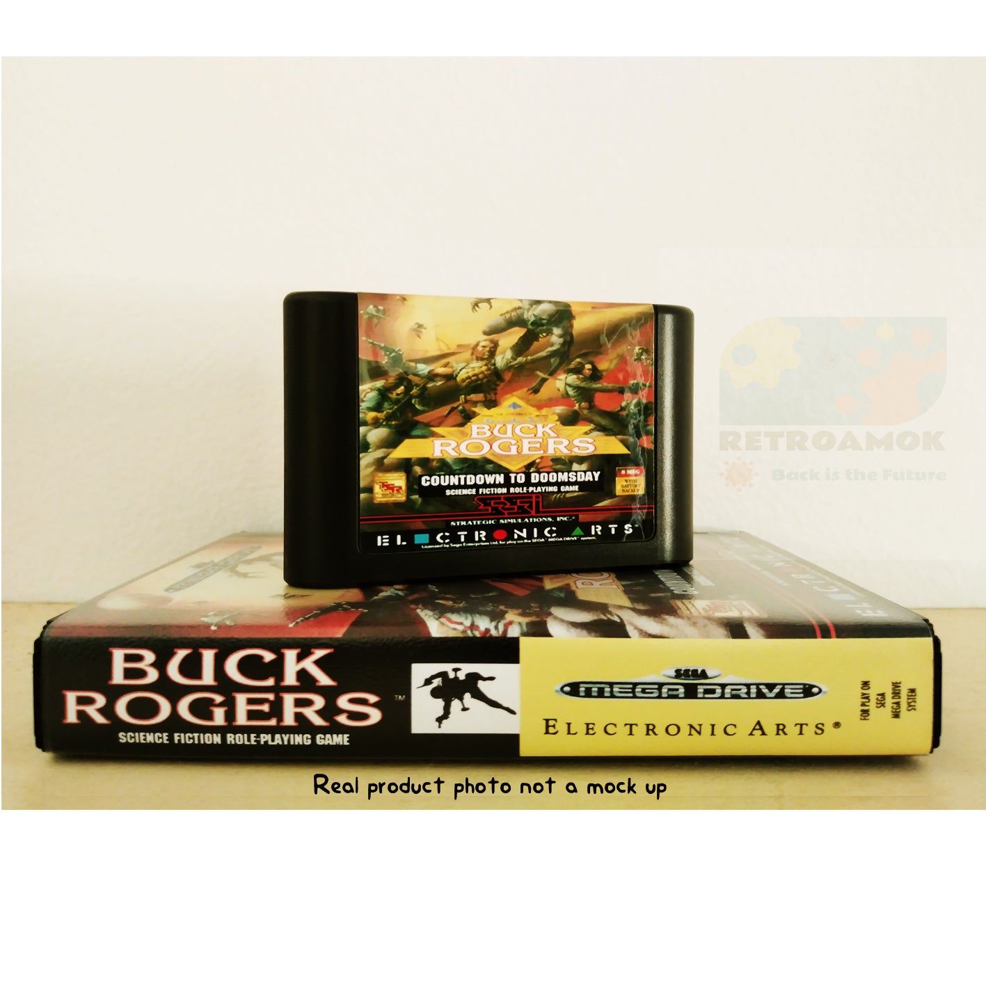 Buck Rogers (Sega Mega Drive 2, 1989, Boxed, PAL)