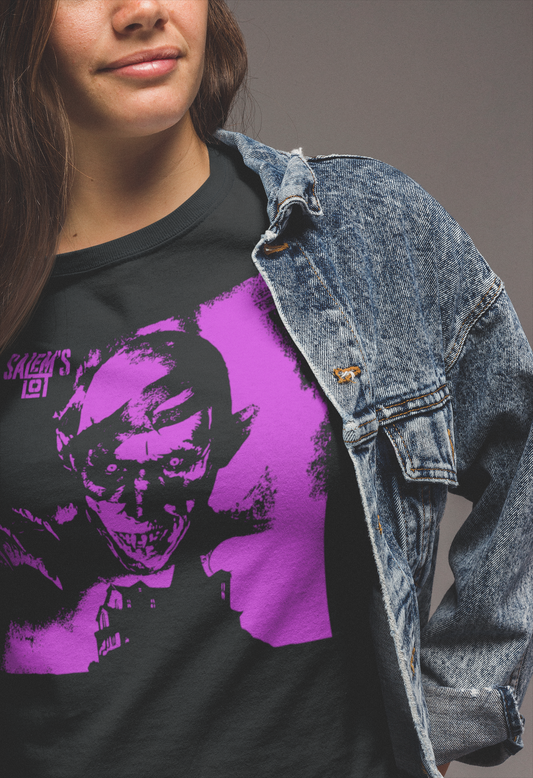 Salem's Lot VHS Cover Inspired T-Shirt Μαύρο