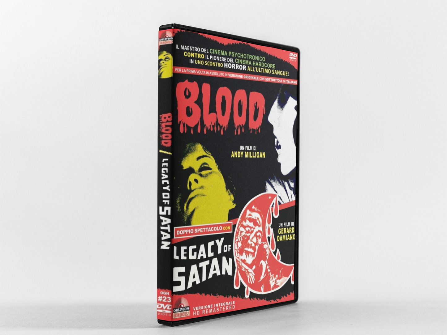 Blood & Legacy of Satan DVD (OBLIVION GRINDHOUSE)
