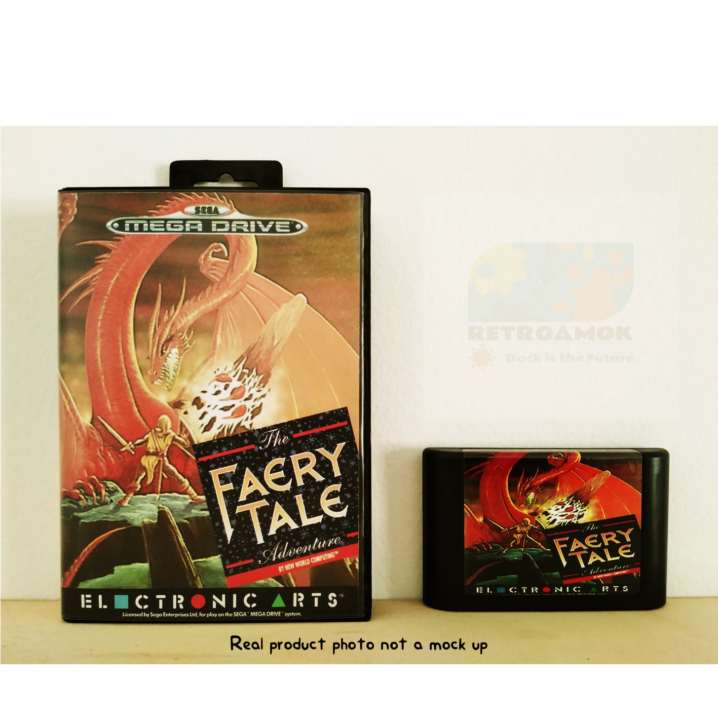 Faery Tale (Mega Drive 2, 1991, Boxed, PAL)