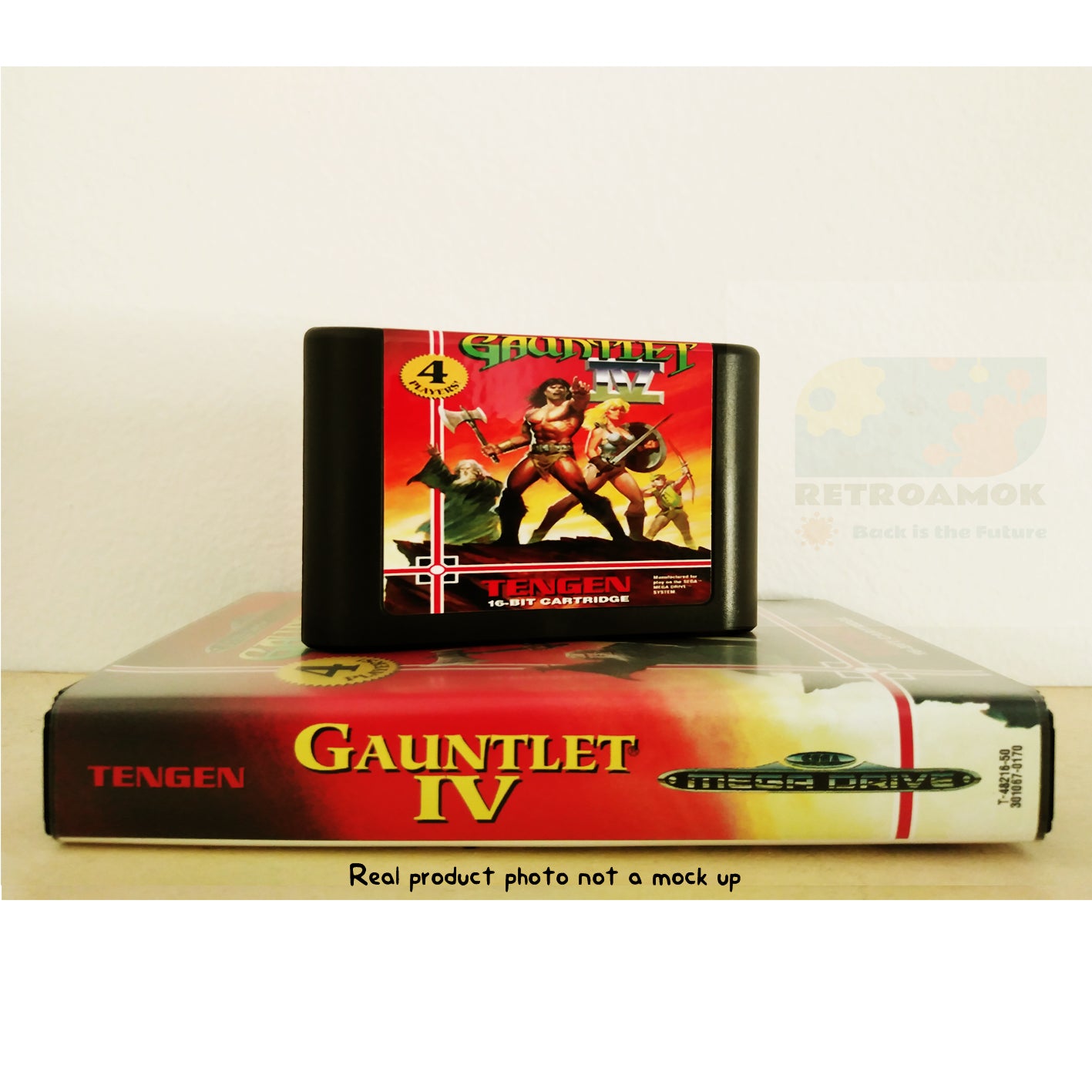 Gauntlet IV (Mega Drive 2, 1993, Boxed, PAL)