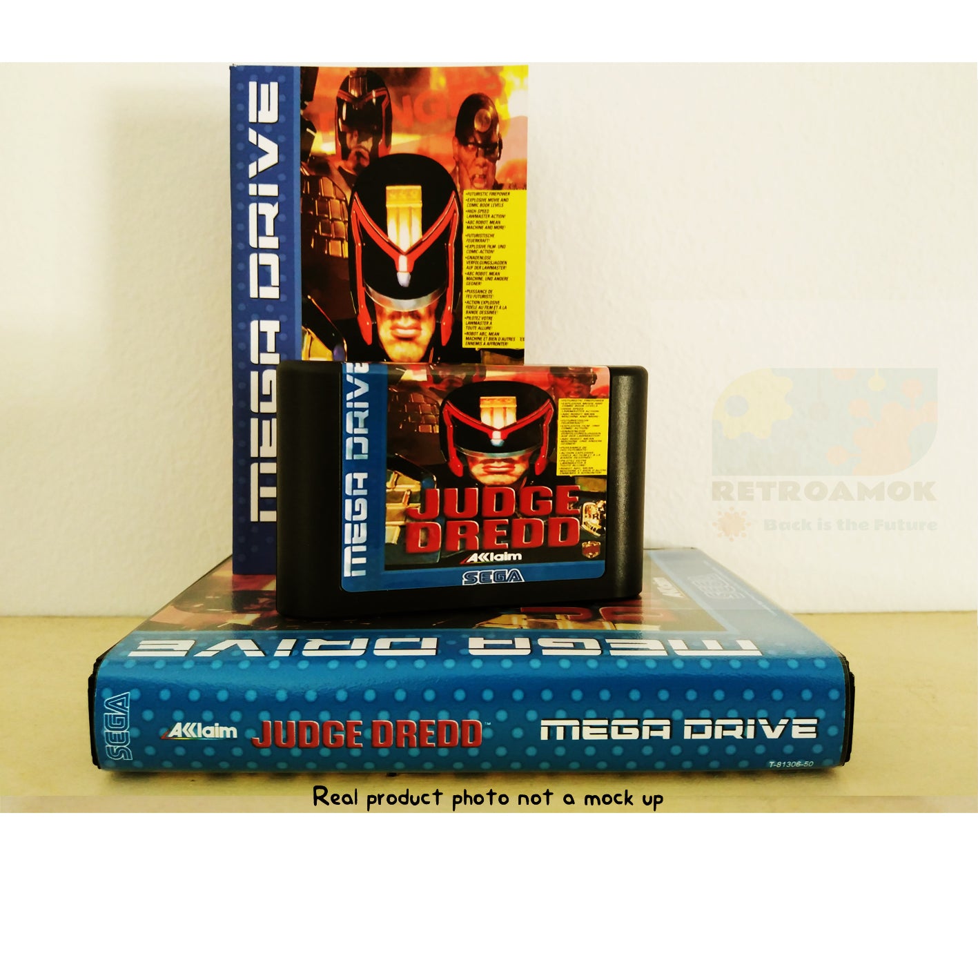 Judge Dredd (Sega Mega Drive 2, 1995, Boxed, Manual, PAL)