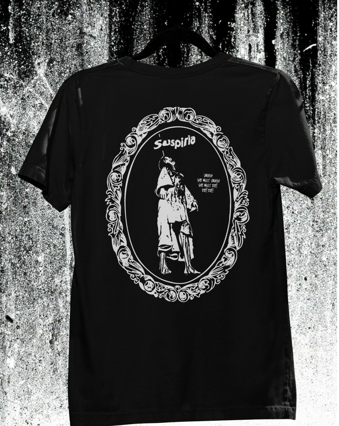Suspiria VHS Cover Based T-Shirt (Black)
