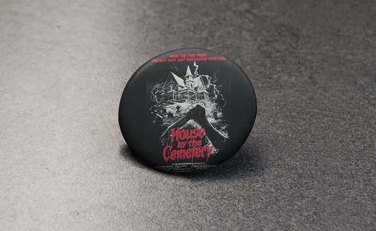 House by the Cemetery (Button Pin)