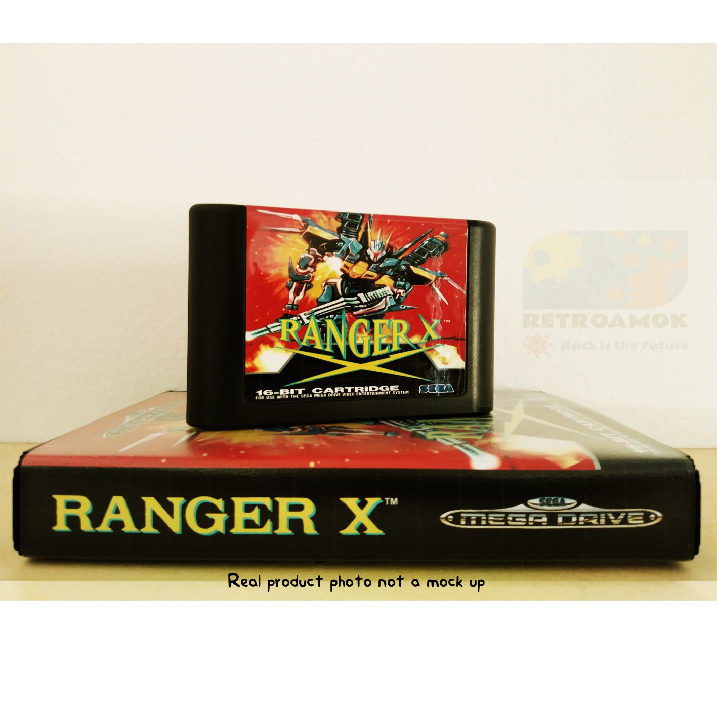 Ranger X (Mega Drive 2, 1993, Boxed, PAL)