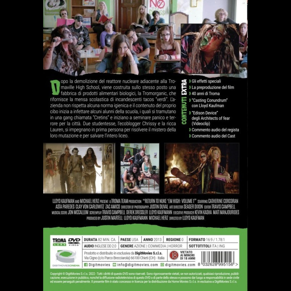 Return to Nuke 'Em High DVD (TROMA LAND)