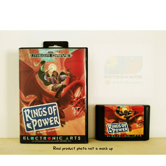 Rings of Power (Mega Drive 2, 1992, Boxed, PAL)