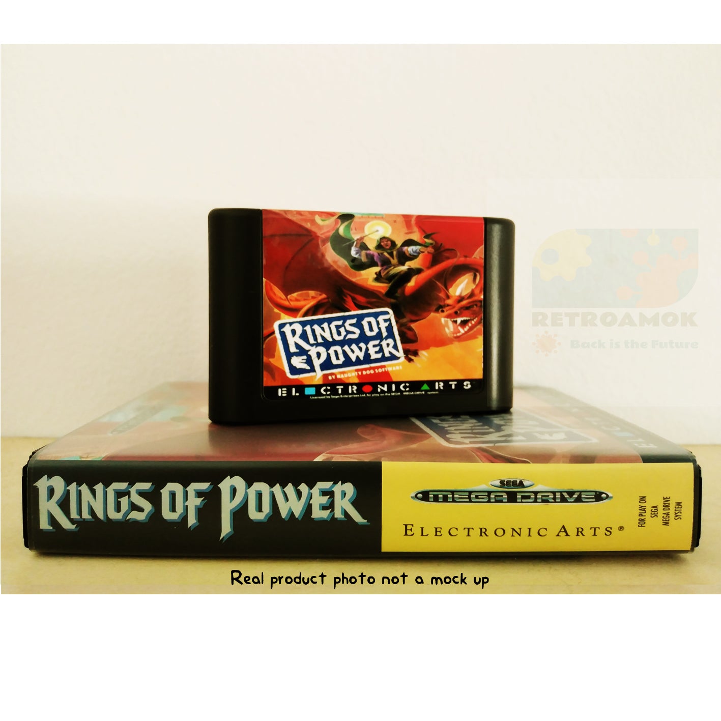 Rings of Power (Mega Drive 2, 1992, Boxed, PAL)