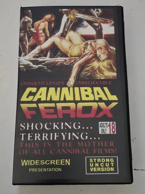 Cannibal Ferox VHS (Umberto Lenzi, 1981)