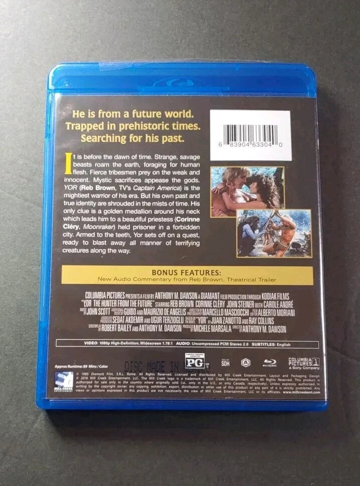 YOR the Hunter from the Future Blu Ray (Antonio Margheriti,1983)