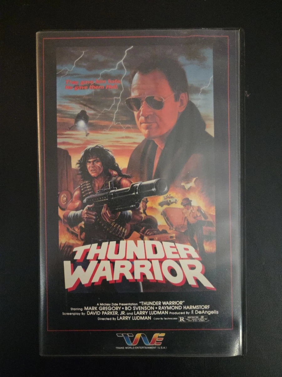Thunder Warrior VHS (Fabrizio De Angelis, 1983)