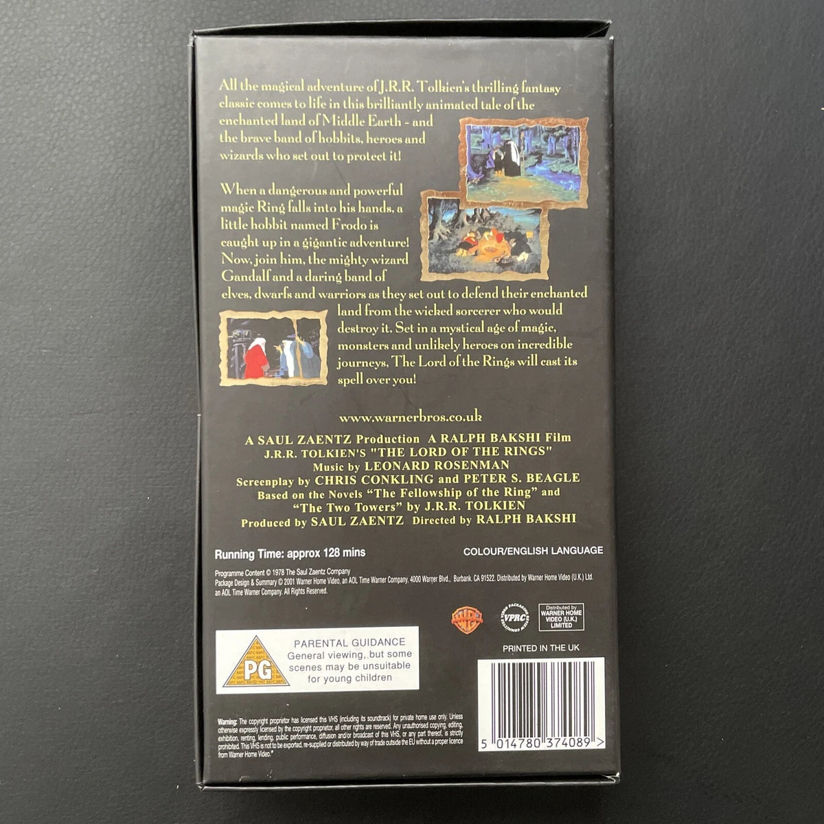 Lord of the Rings VHS (Ralph Bakshi, 1978)