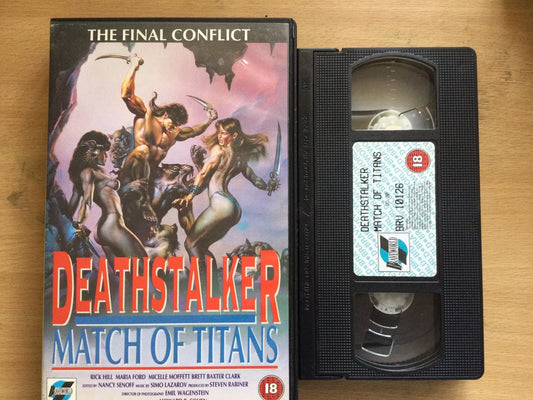Deathstalker: March of the Titans VHS (Howard R. Cohen, 1991)