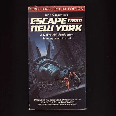 Escape from New York VHS (John Carpenter, 1982)