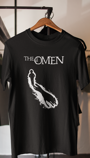 The Omen VHS Based T Shirt Black