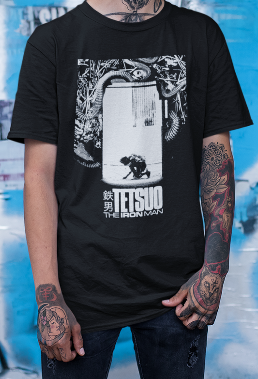 Tetsuo VHS Cover Inspired T- Shirt Μαύρο