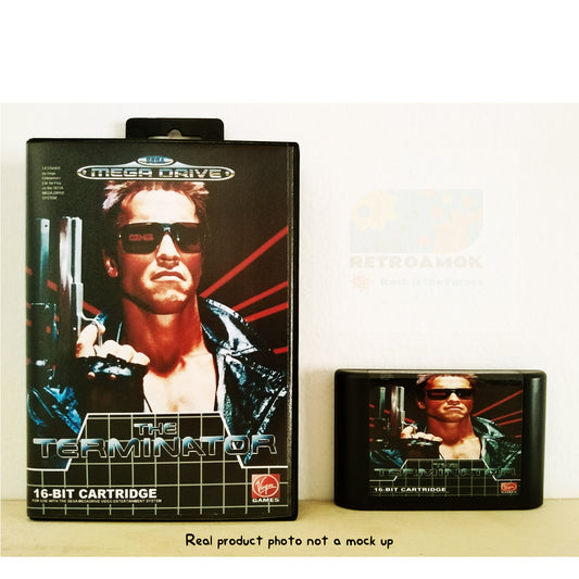 The Terminator (Sega Mega Drive 2, 1992, Boxed, PAL)