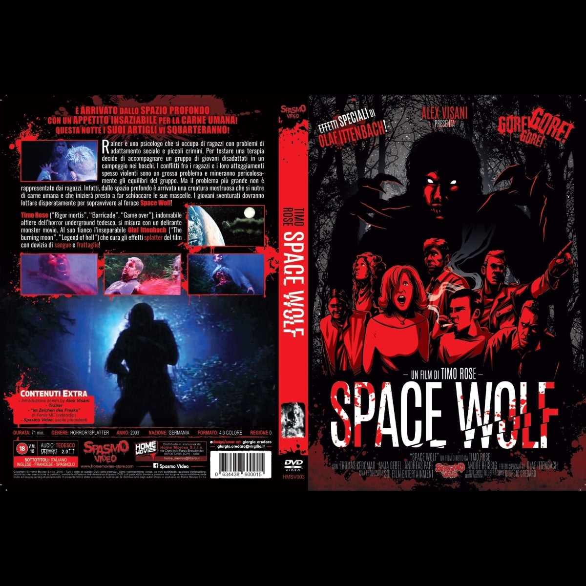 Space Wolf DVD (SPASMO VIDEO)