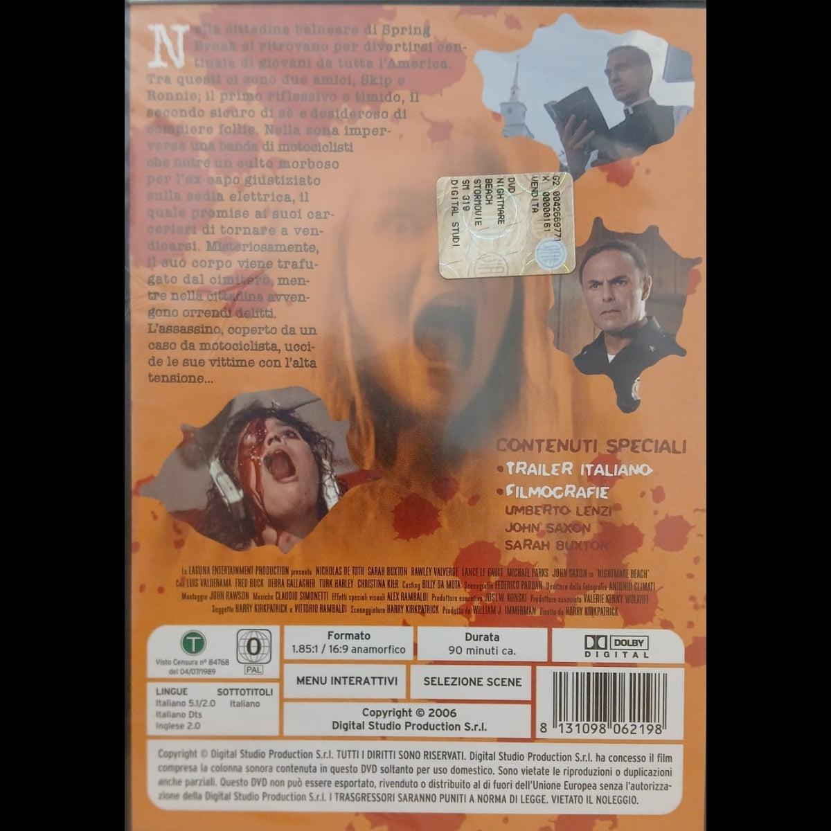 Nightmare Beach DVD (STORMOVIE)