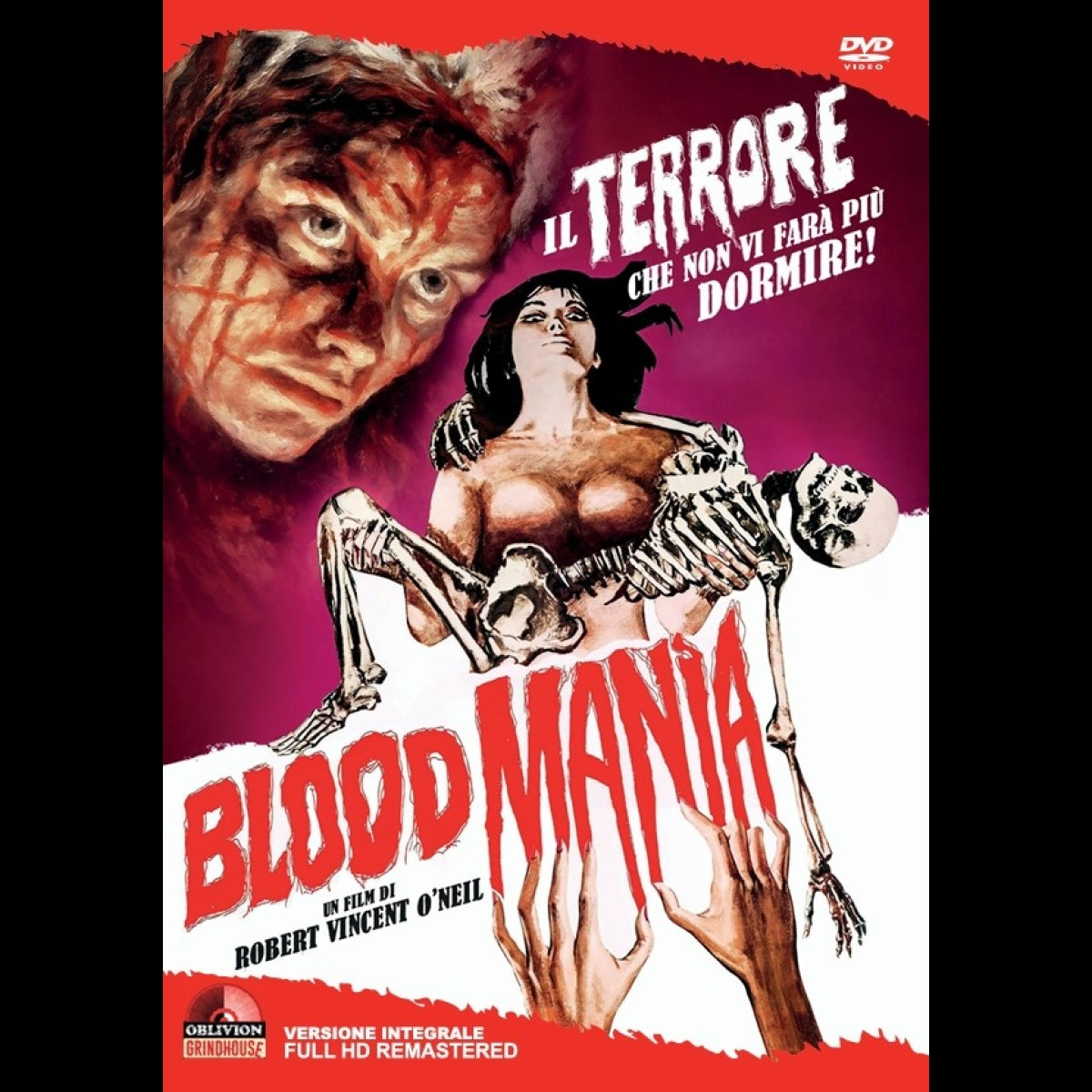 Blood Mania DVD (OBLIVION GRINDHOUSE)