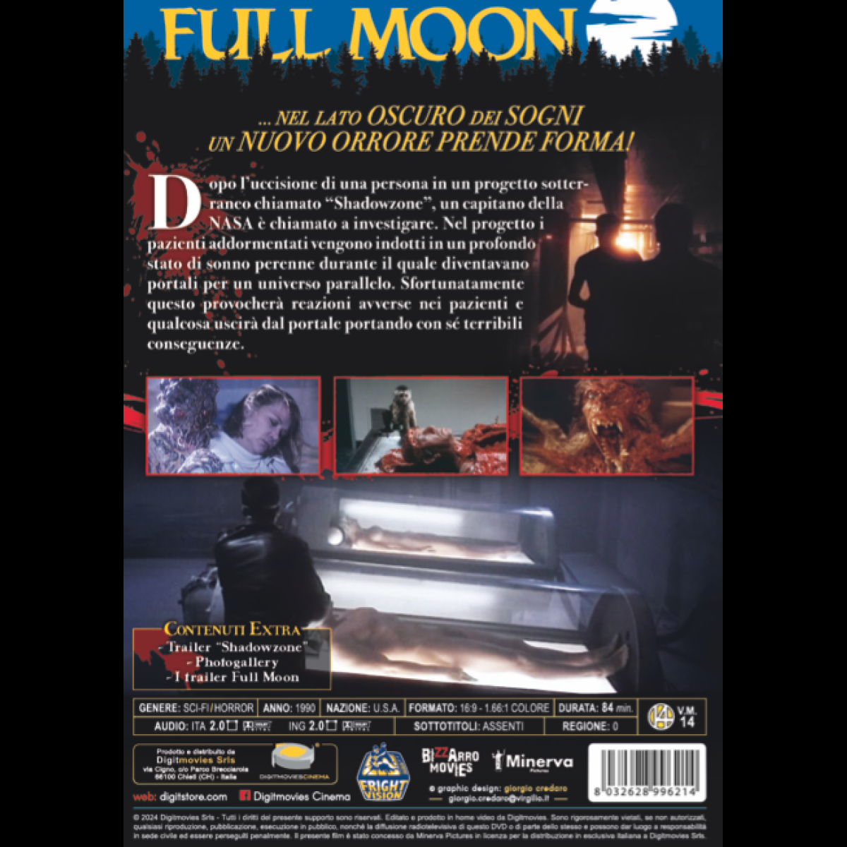Shadowzone DVD (FRIGHT VISION)
