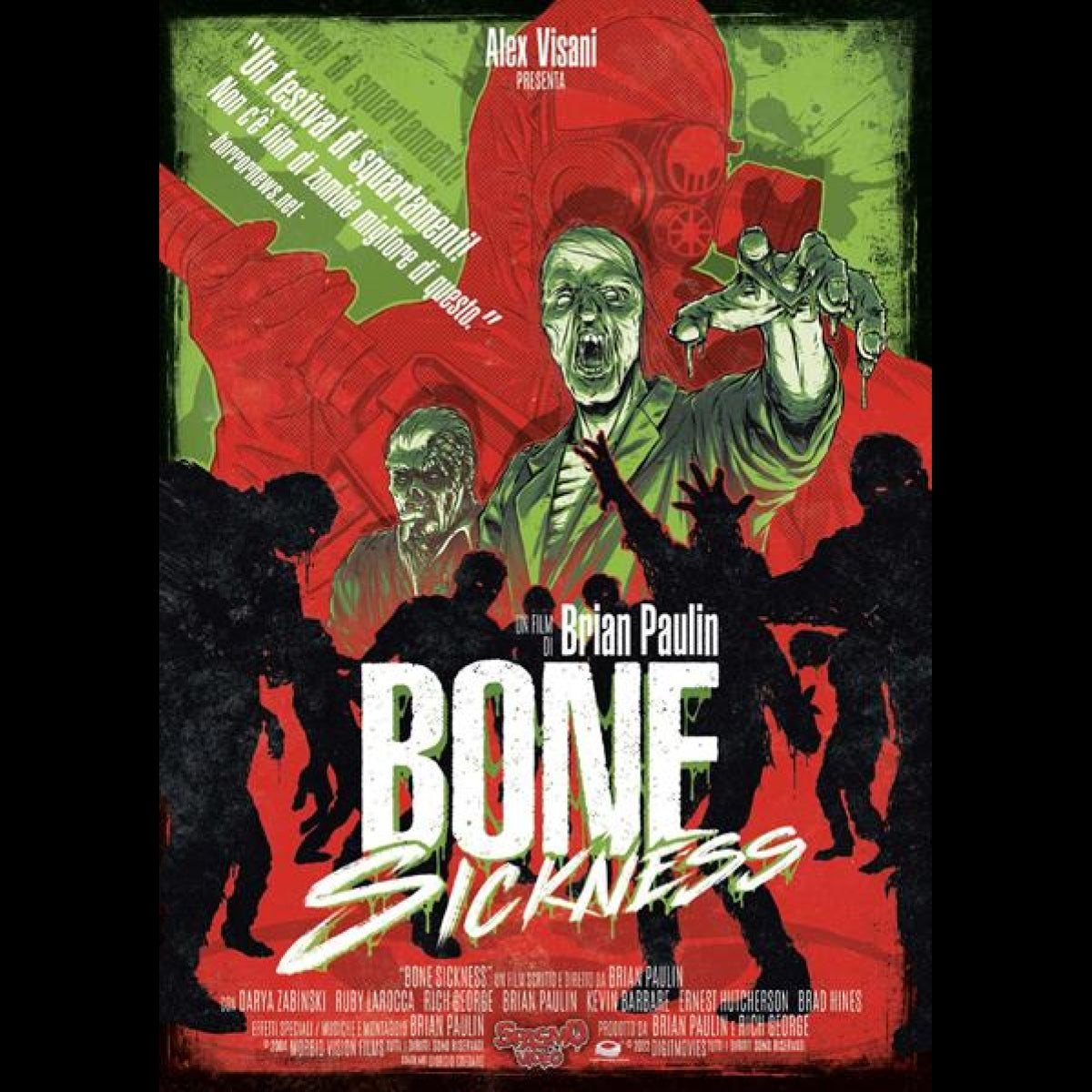 The Bone Sickness DVD (SPASMO VIDEO)