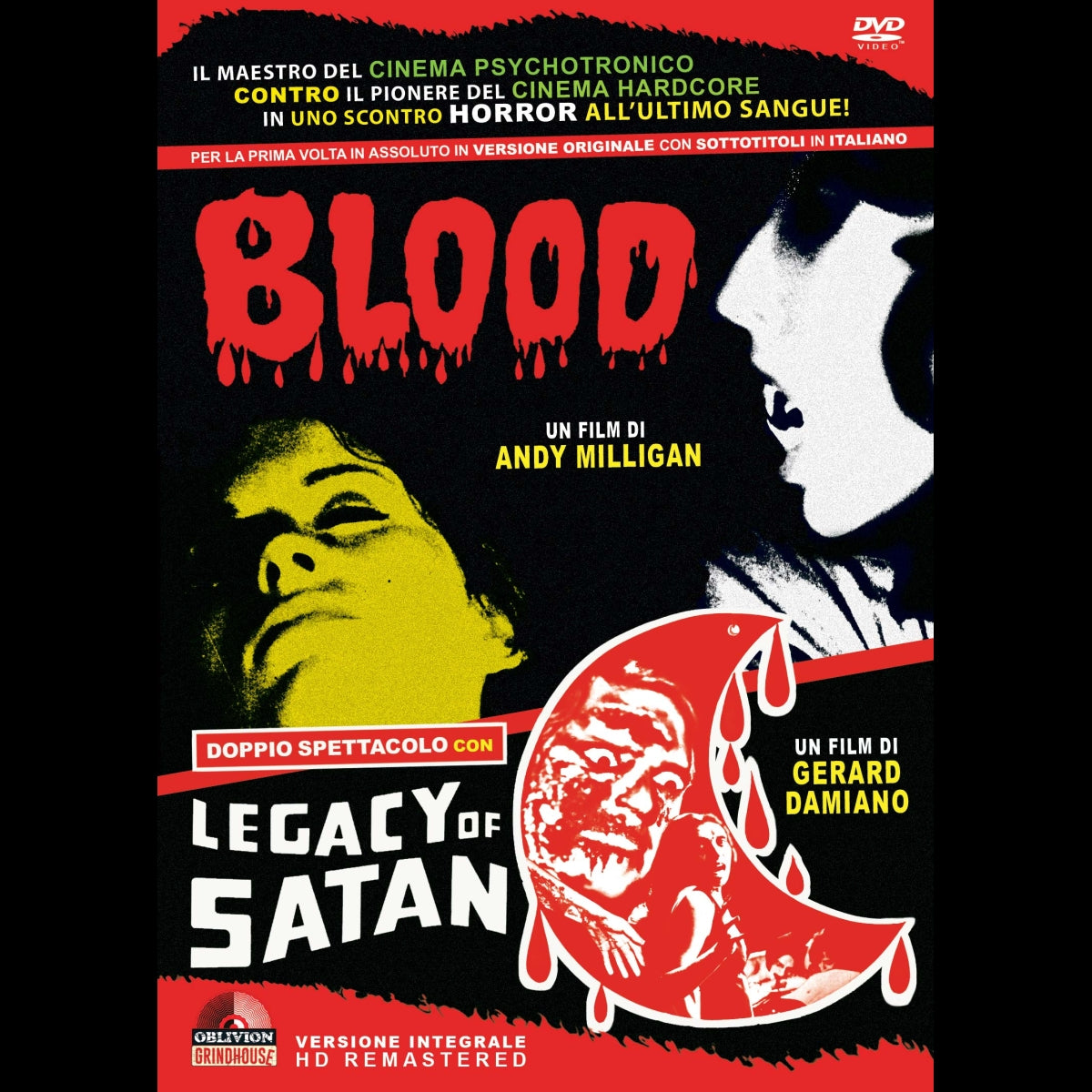 Blood & Legacy of Satan DVD (OBLIVION GRINDHOUSE)