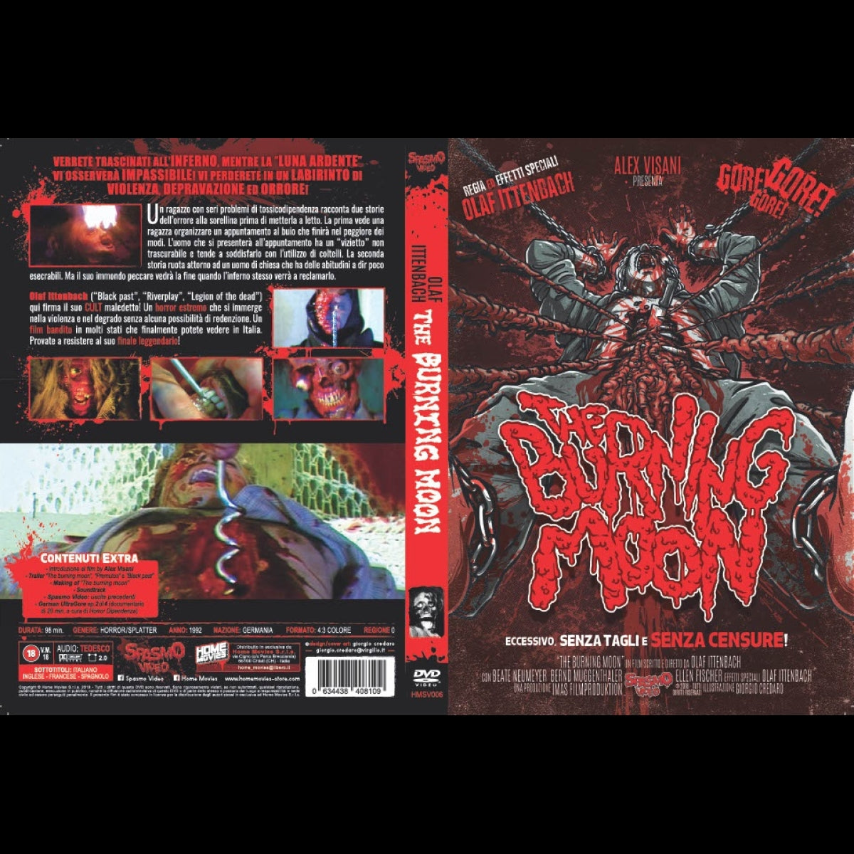 The Burning Moon DVD (SPASMO VIDEO)