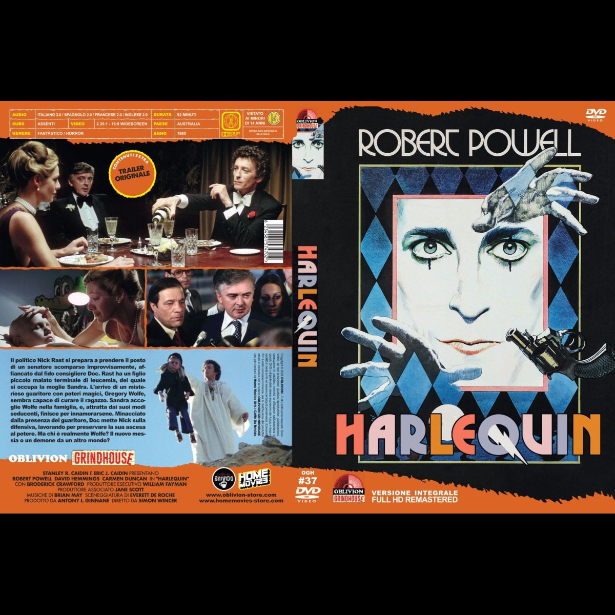 Harlequin DVD (OBLIVION GRINDHOUSE)
