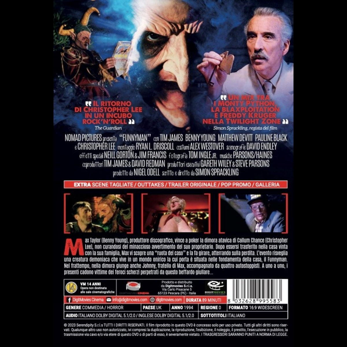 Funnyman DVD (FRIGHT VISION)