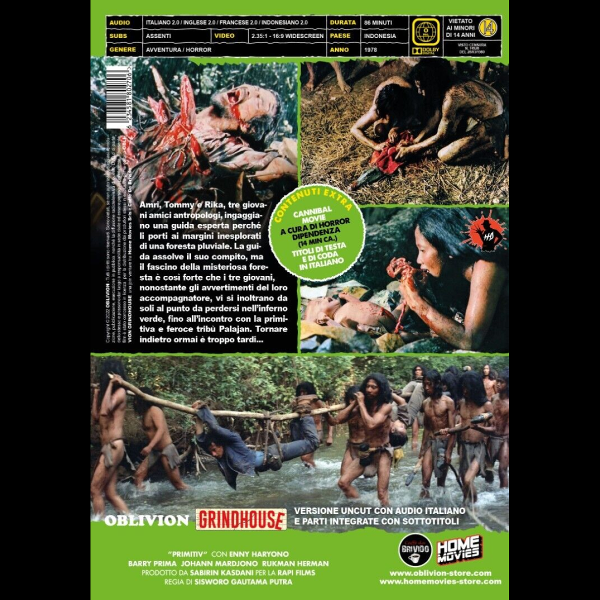 Primitiv DVD (OBLIVION GRINDHOUSE)