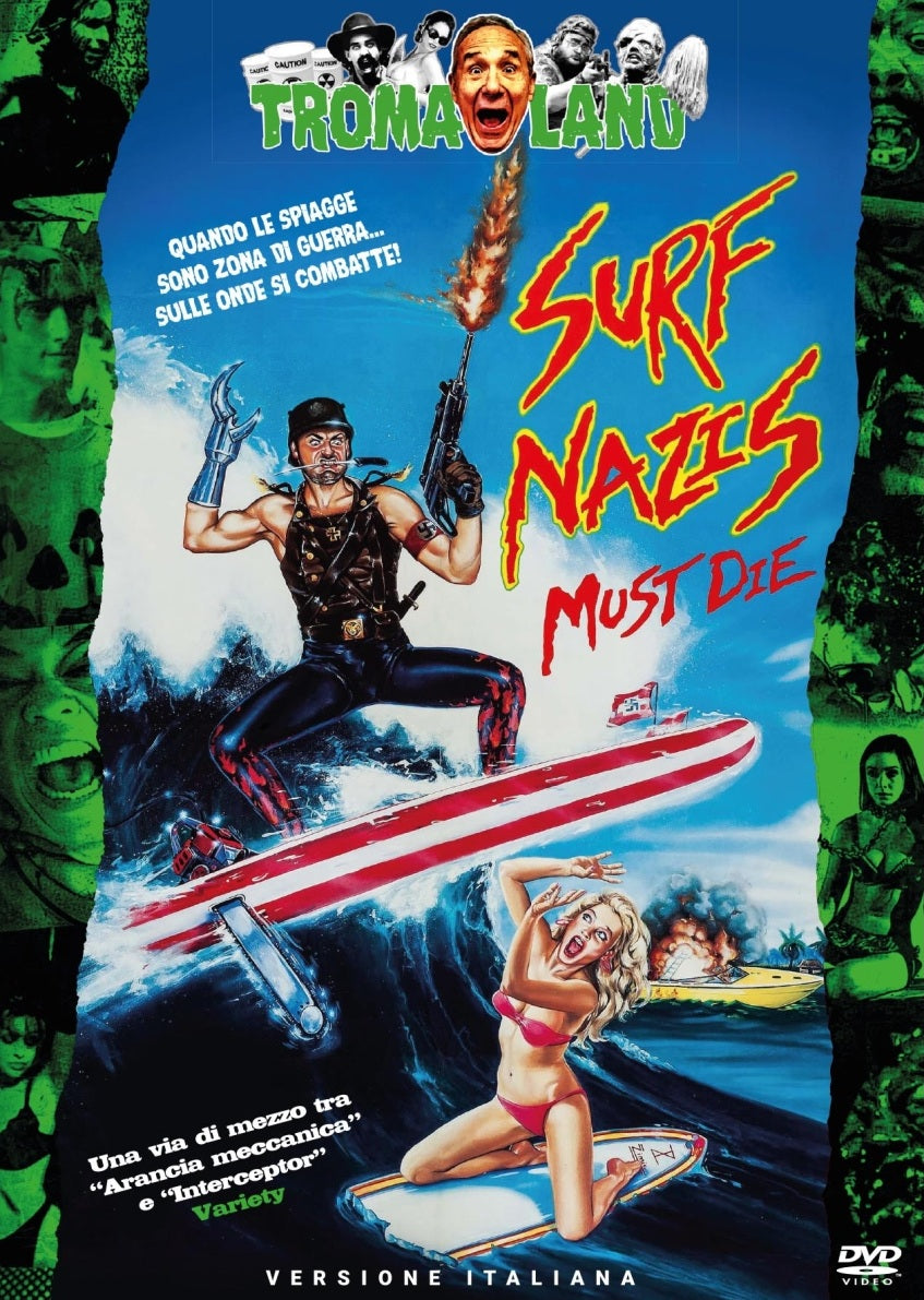 Surf Nazis Must Die DVD (TROMA LAND)