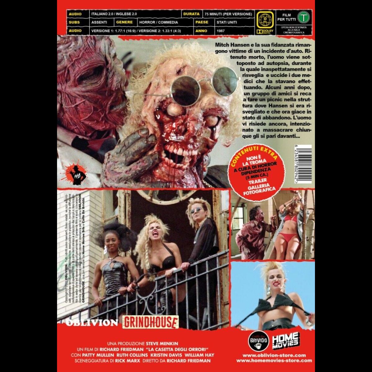 Doom Asylum DVD (OBLIVION GRINDHOUSE)