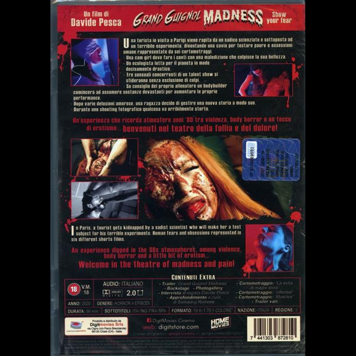 Grand guignol madness - Show your fear (DIGITMOVIES)